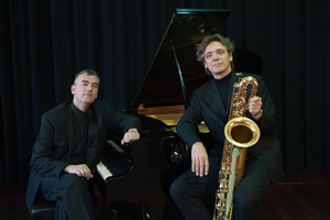 Henk van Twillert (sax) & Tjako van Schie (piano)